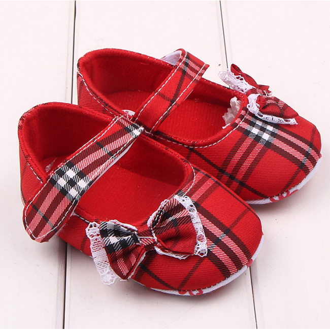 Wholesale Top Design Sweet New Born Baby Girl Shoes for Daily Wear