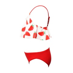Wholesale swimsuit two piece sexy fruit red bikini girls
