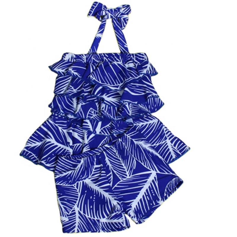 Fashionable red blue sexy exotic string swimwear bandana swimsuit