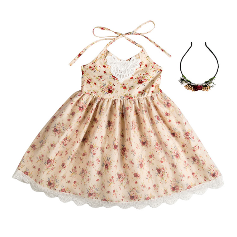 Wholesale Children Boutique Casual Dress For Girls 