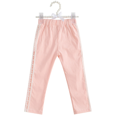 Boutique baby girl clothing long trousers lace sports pants kids cotton leggings