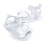 New style embroidered bow strap sandals