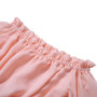 New fashion beautiful kids clothes party hand made pink flower baby girl dress blush