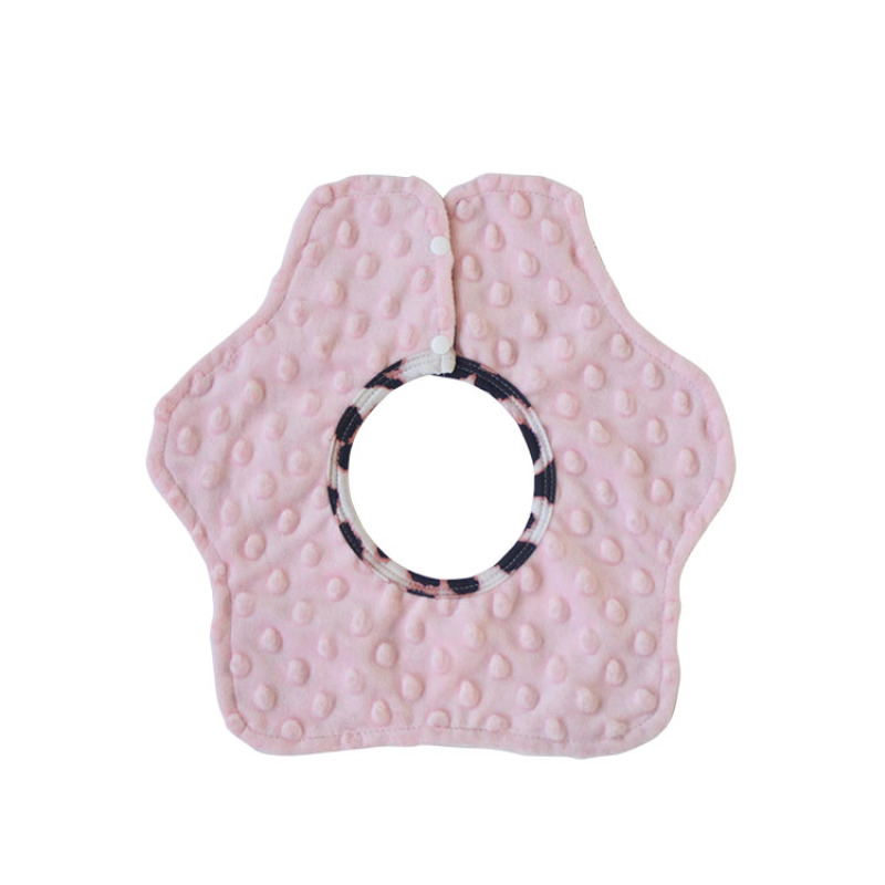 mothers choice 100% cotton safe floral reversible baby pacifier baby drool bibs