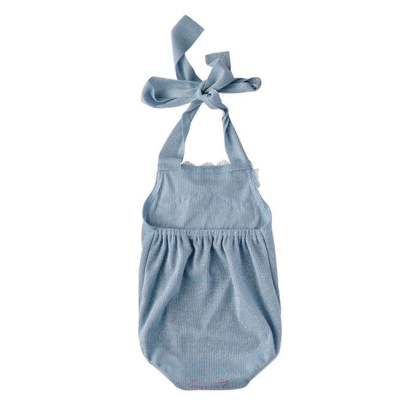 2019 Cute muslin cotton crochet infant toddlers baby clothing flutter romper