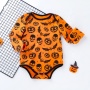 Cheap high quality halloween baby costume kid  long sleeve romper
