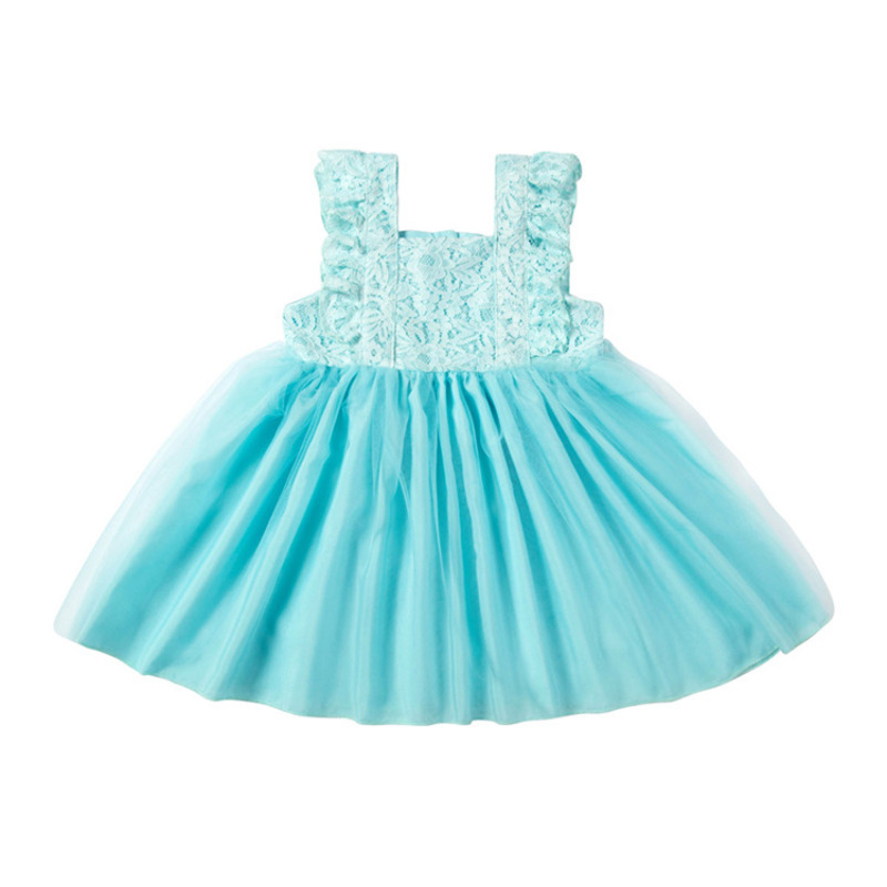 Wholesale High Quality Trendy Toddler Baby Lace Dresses For Girls