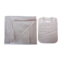 Super soft muslin bandana bibs set  newborn organic cotton baby blanket set