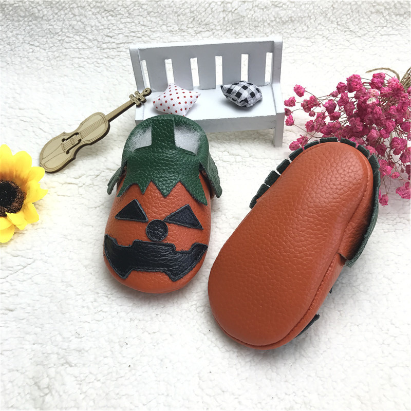 Halloween Pumpkin Cute Toddler Baby Girl Shoes