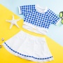 New fashion designer purple 3 piece babies girls swimwear set