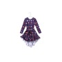Wholesale Top Quality Girls Christmas Ruffle High-low Dress