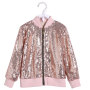 2019 OEM wholesale custom fashion design girl outwear sequin jacket