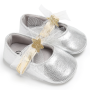Wholesale Luxury Glitter Hook and Loop Gold Silver Pink Black Sequin Shoes for Baby Girls
