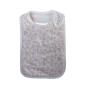 Factory OEM super soft warm and breathable muslin 100% organic cotton bibs baby