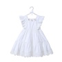 Wholesale Children Girl Sleeveless Long Dresses With Lace Edge 