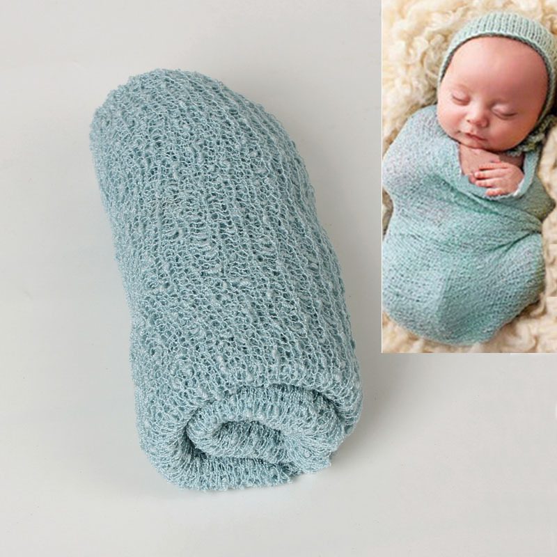 KAPU Soft Cotton Newborn Stretch  Wrap Photography Props For baby