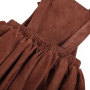 Wholesale Winter Simple and Elegant Kids Ruffle Suspender Skirt