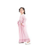 Good Quality Wedding Party Wear  8 years Children V-Neck Girl Maxi Dress