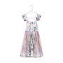 Wholesale Top Quality Baby Flower Boutique Girls Short Sleeve Lace Dress 
