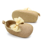 Newborn Baby Moccasin Prewaker Shoes Shiny Princess Toddler Shoes For Girl