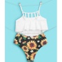 2021 designer swimsuits famous brands sport style ruched bikini