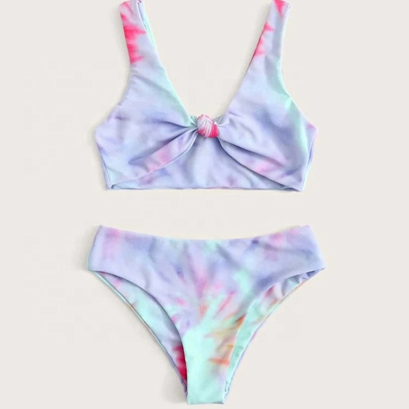 2021 baby girl trendy sexy high waist swimsuit ruffle bikini