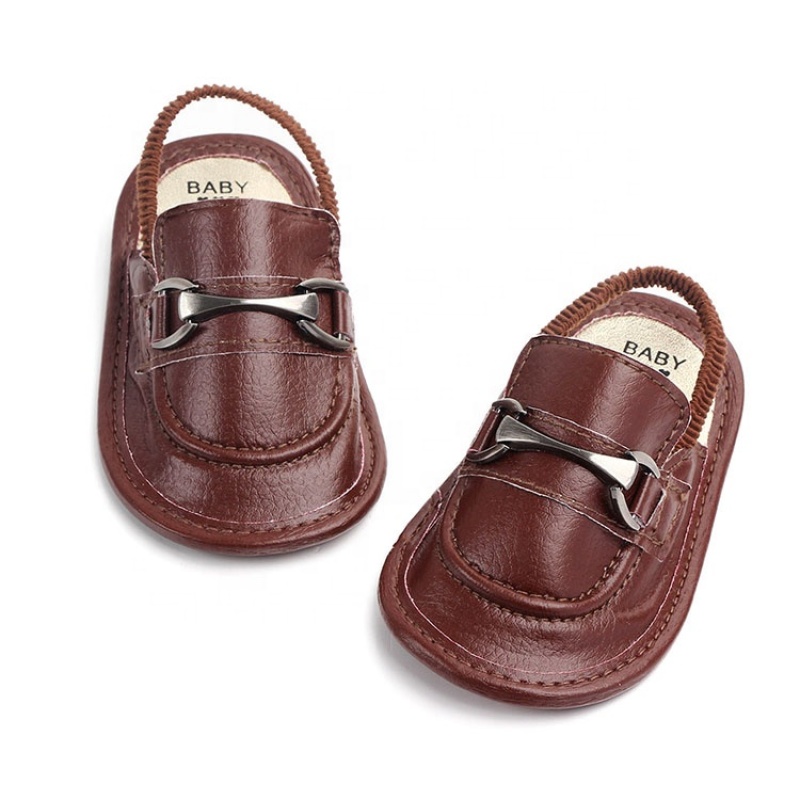 Summer favorable price designer  toddler boy shoes customized slide-on sandals
