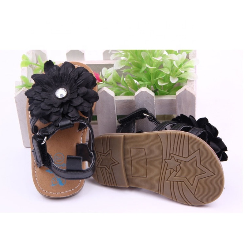 2021 summer cheap fashion comfort rhinestone shoes flower sandals