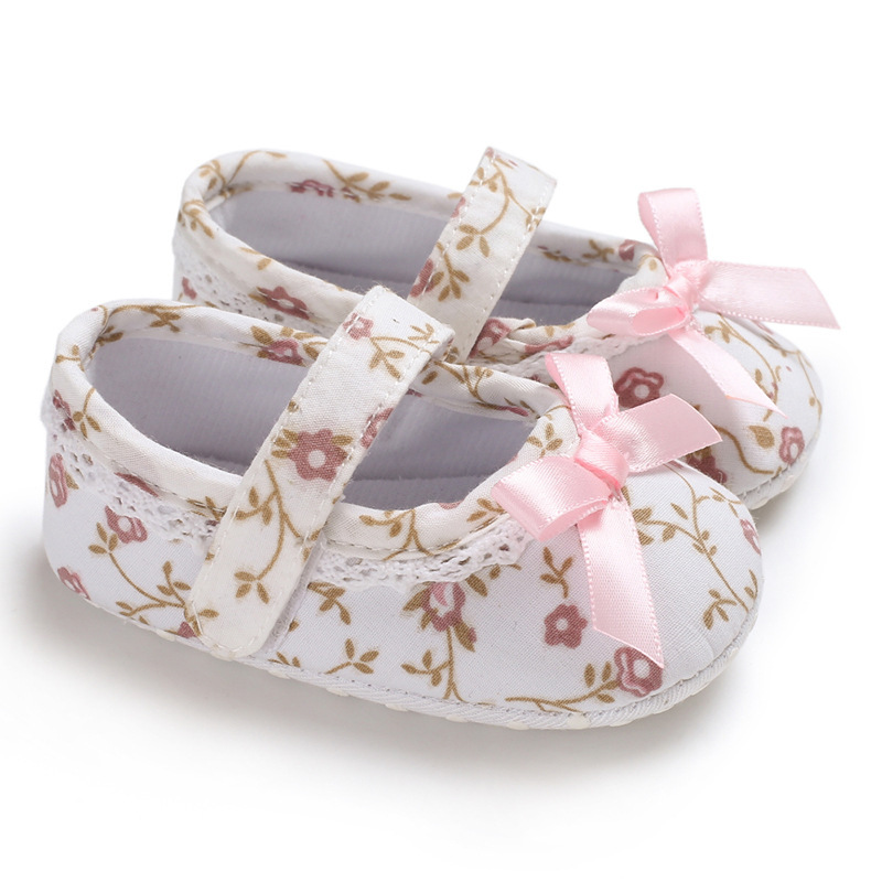 Promotional Casual Wear Beautiful Baby Newborn Girls Shoes for Sale