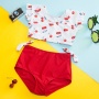 2021 bikini fashion cute one piece swimsuit plaid string bikinis