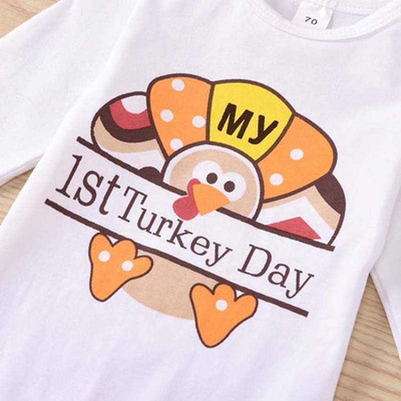 2021 thanksgiving day high quality baby tutu skirt  leg warmers romper sets