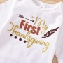 Favorite price thanksgiving day baby girls fashionable clothing tutu romper dresses