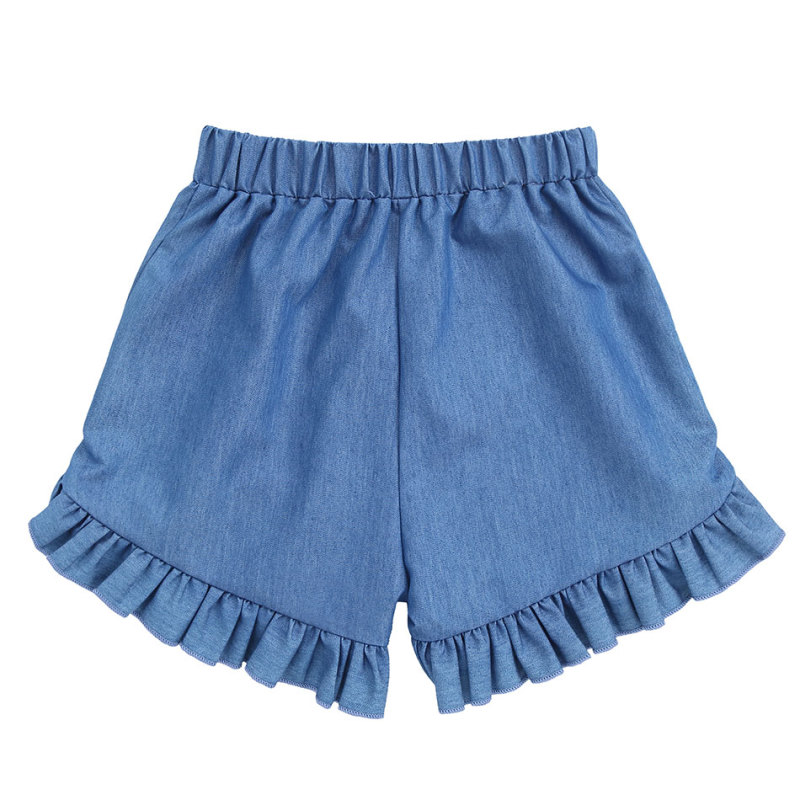 KAPU casual babi denim kid baby girl jean shorts girl bloomer shorts