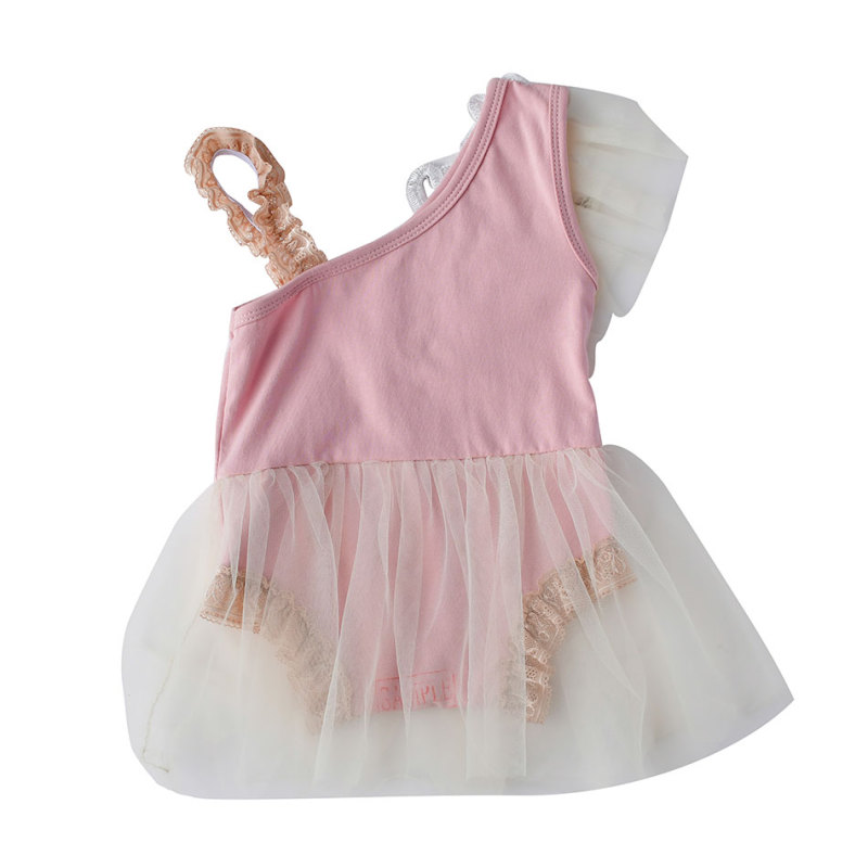 Wholesale cute newborn Summer cotton baby girl   romper clothes