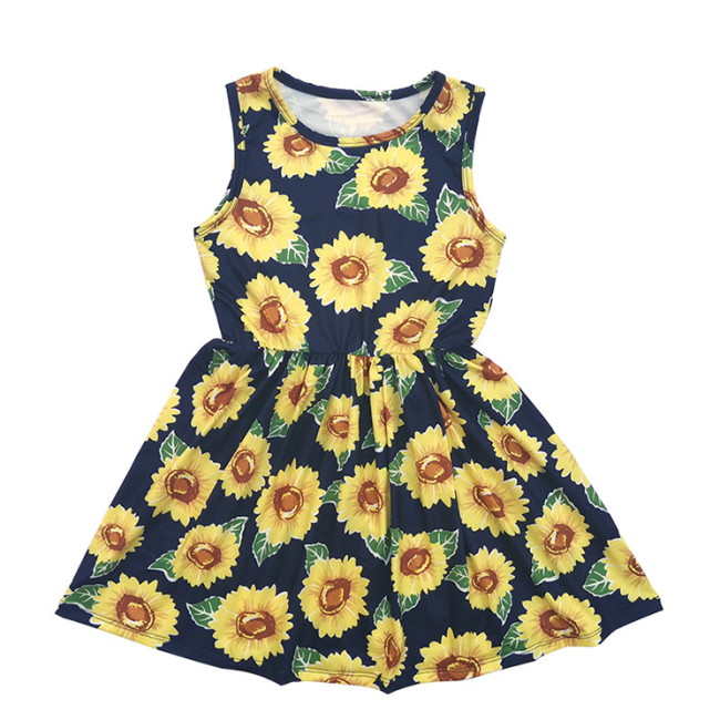 Wholesale Baby's Boutique Casual Dress For Girls 