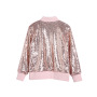 Girl Sequin Jacket Clothing Glitter Dresses Clothes Wholesale Trendy Lovely Ready to Ship European Sleeveless 8-16 Days 1-3 Days