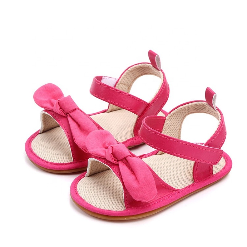 New arrival trendy cute strap bow minnie sandals