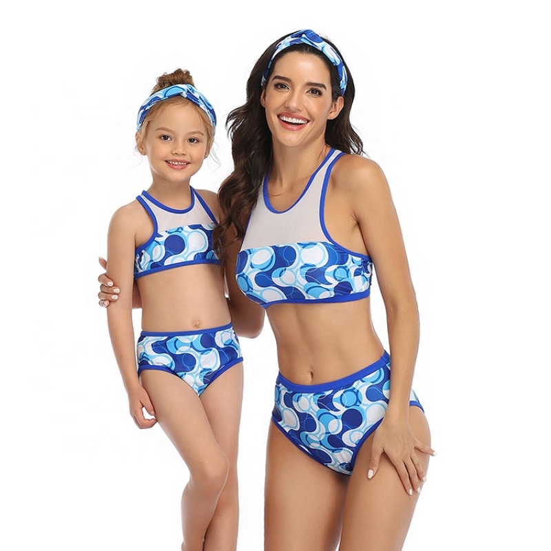 Factory black red trendy printed  beach wears women swimsuites