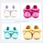 Top Sale Color Optional Baby Moccasins Soft Sole Baby Shoes With Lovely Bow
