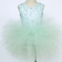 Wholesale Sleeveless Floral Vintage Dance Children's Performance Dress