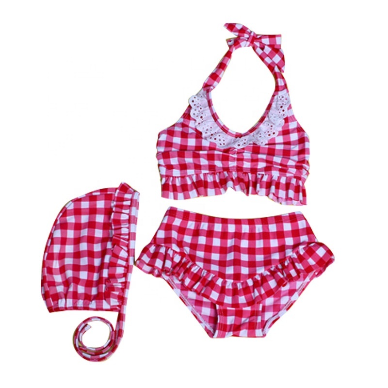 2021 wholesale mesh swimsuit dress crinkle swimwear front tie bikini