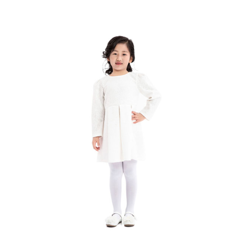 Children Girls Lace Dresses Long Sleeve Beautiful Princess Party Dress Kids baby Clothes