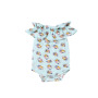 Wholesale Baby Romper Autumn And Winter Baby Clothing One-piece Cute Baby Girl Flower Ruffles Jumpsuit