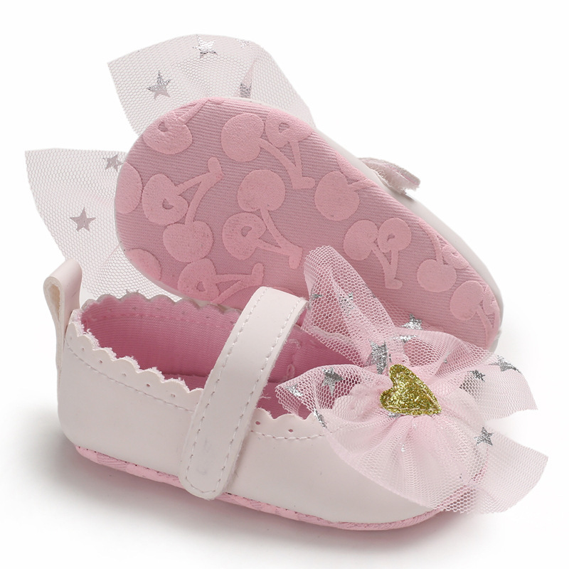 Promotional Casual Wear Beautiful Baby Newborn Girls Shoes for Sale