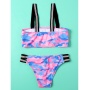 Vendor famous brand swimwear adjustable bikini bottoms camo swimwear