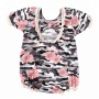 Wholesale newborn boutique clothing baby floral romper baby girl romper