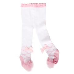 Winter Baby Girl Tights Bow Leggings Fashion Knitted Cotton Stocking Girls Pantyhose
