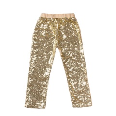 Latest Fashion Pants Baby Girls Boys Silver Sequin Pants