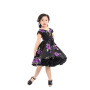 Girl 1950 Dresses Vintage Floral Costume For Rockabilly Party Wear