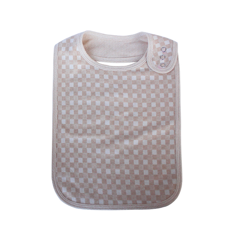 Factory OEM super soft warm and breathable muslin 100% organic cotton bibs baby